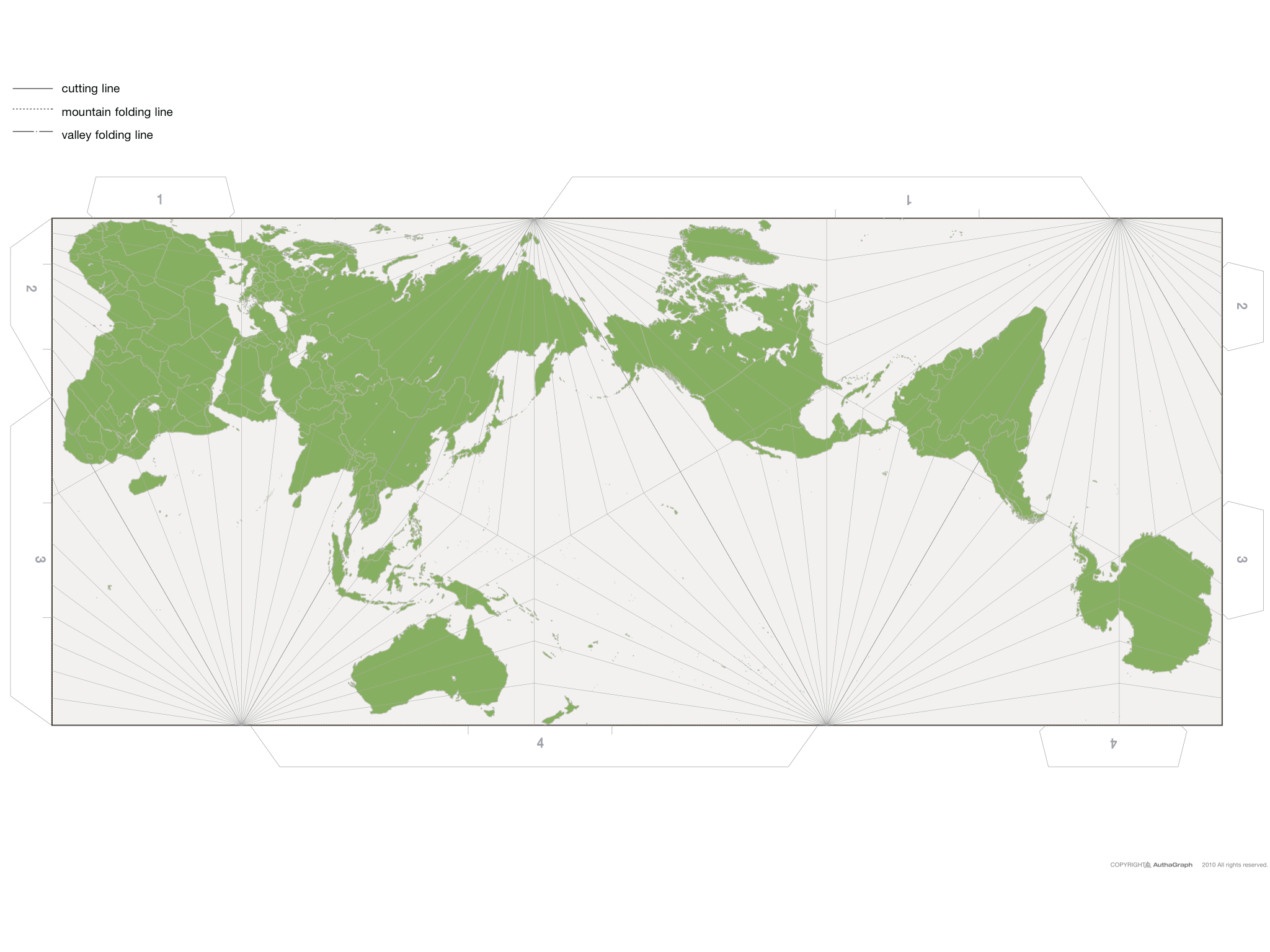 Featured image of post Authagraph World Map Hd The world map can be tiled in any directions without visible seams